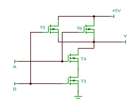 晶體管，邏輯門電路
