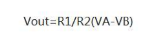 運(yùn)算放大器放大倍數(shù)公式