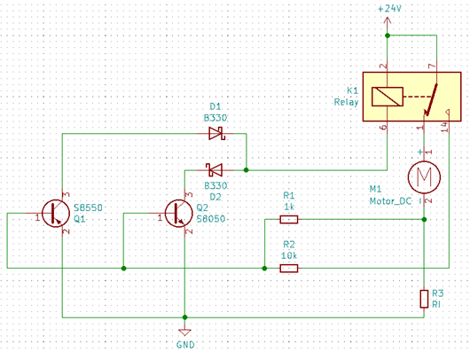 直流電機(jī)過流保護(hù)電路