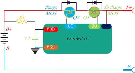 單節(jié)鋰電池保護