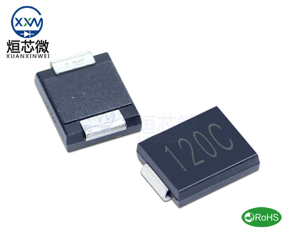 1.5SMC120CA參數(shù),TVS二極管1.5SMC120CA瞬態(tài)抑制二極管