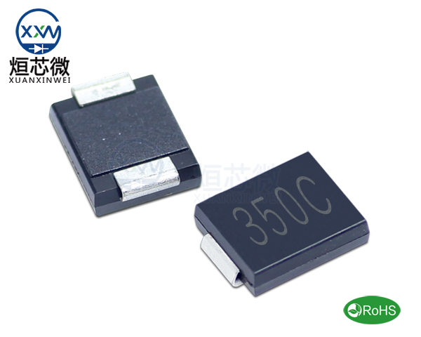 1.5SMC350CA參數(shù),TVS二極管1.5SMC350CA瞬態(tài)抑制二極管