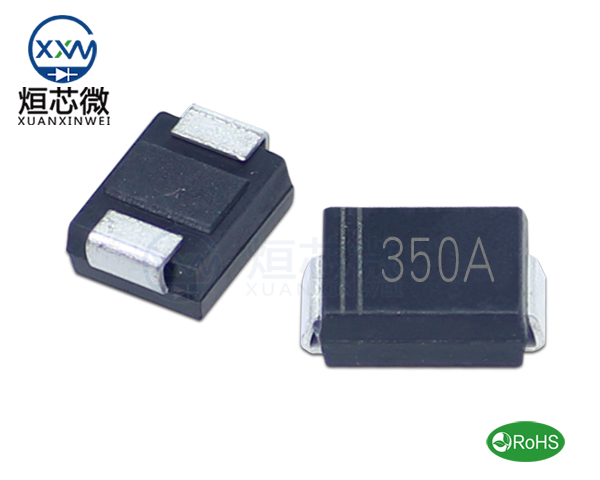 P6SMB350A參數(shù),TVS二極管P6SMB350A瞬態(tài)(變)抑制二極管