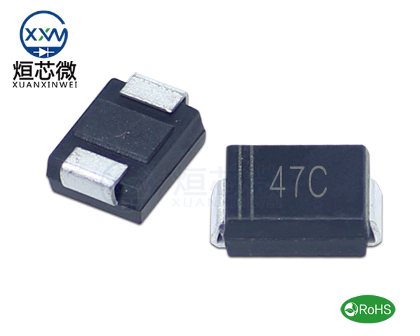 P6SMB47CA參數(shù),TVS二極管P6SMB47CA瞬態(tài)(變)抑制二極管