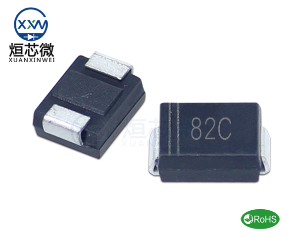 P6SMB82CA參數(shù),TVS二極管P6SMB82CA瞬態(tài)(變)抑制二極管